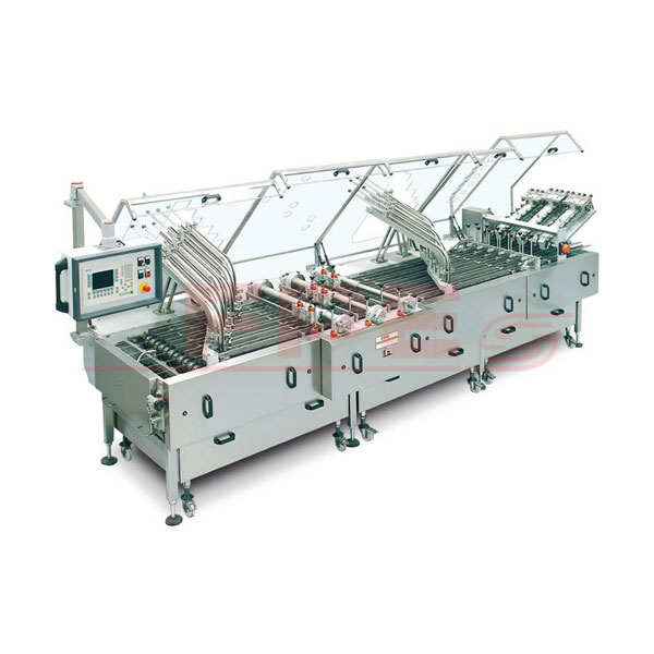 Six-row sandwiching machine